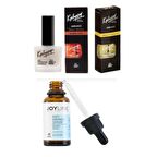 Kalyon Tırnak Sertleştrici+Tırnak Bakım Yağı+Tırnak Eti Temizleyici 3'lü Set+joy line Anında Botoks Etkili,kolajen Artırıcı,celumer Deniz Özü Ve Jambu Özlü Kırışıklık Karşıtı Serum